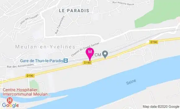 Localisation Dr Michel Jacq