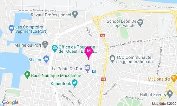 Localisation Dr Philippe Valadier