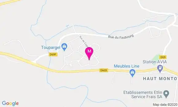 Localisation Dr Thierry Friard