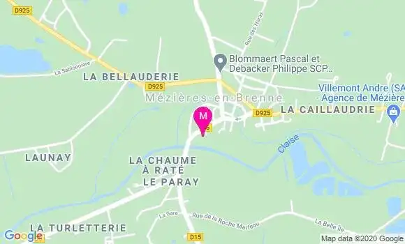 Localisation Dr Anne Mathieu