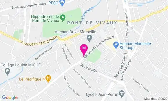 Localisation Dr Jonathan Harroche