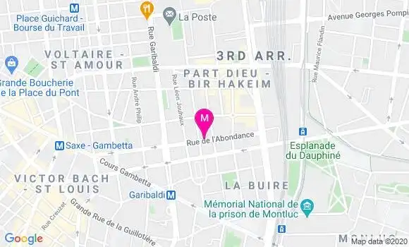 Localisation Dr Christine Tourrel