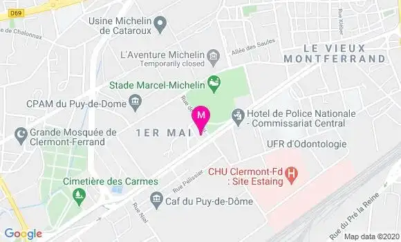 Localisation Dr Cyril Bonnement