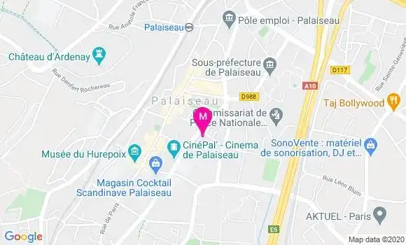 Localisation Dr Elsa Donguy