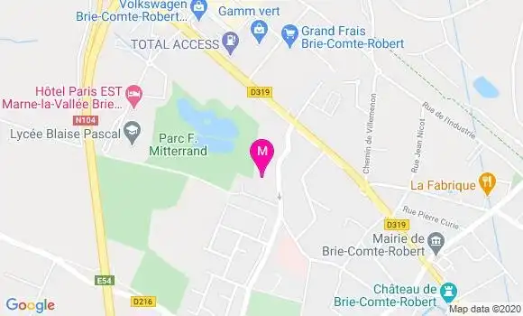Localisation Dr Isabelle Melonio