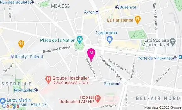 Localisation Dr Alice Seroka