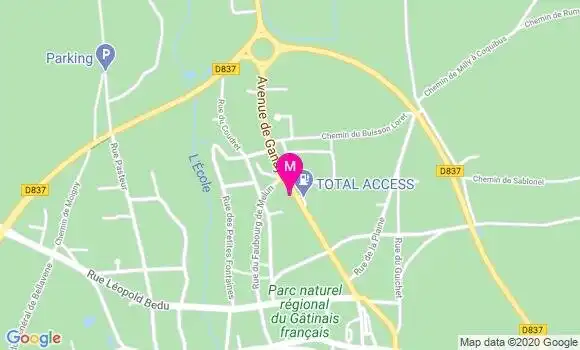 Localisation Dr Jean Vincent Pandzou