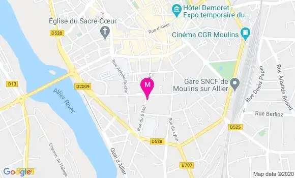 Localisation Dr Jean Francois Bayet