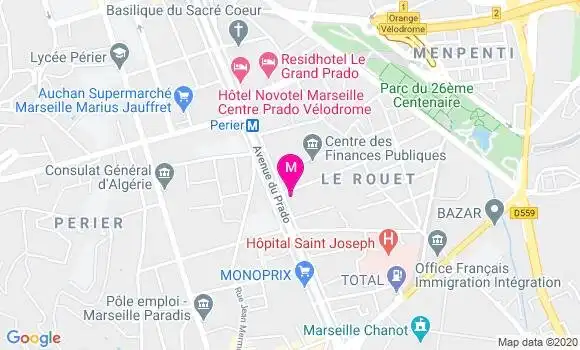 Localisation Dr Cyril Saint Marc