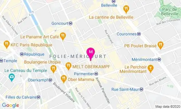 Localisation Dr Celine Charlez
