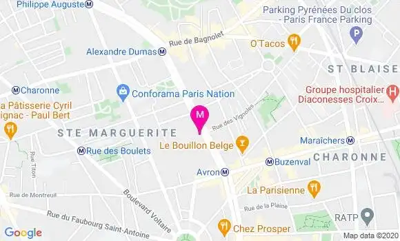 Localisation Dr Marion Casadevall