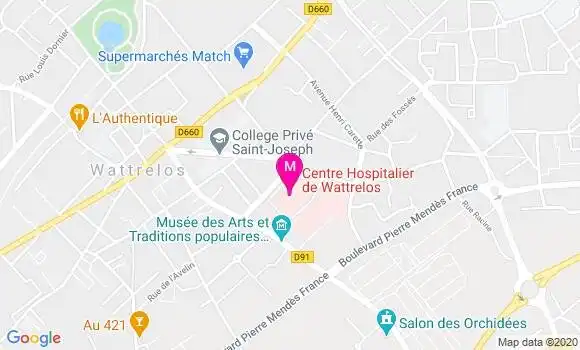 Localisation Dr Natalie Kpogbemabou
