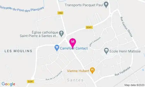 Localisation Dr Ingrid Pauchet