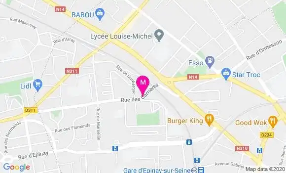 Localisation Dr Mokhtar Fardjallah