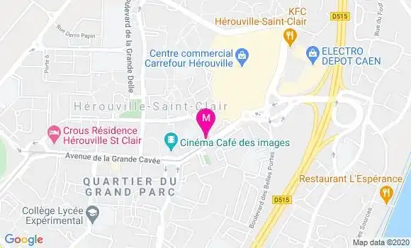 Localisation Dr Laurence Carluer