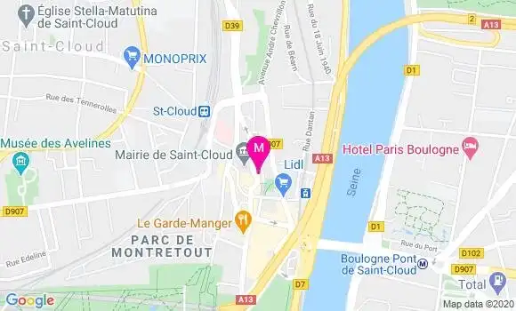 Localisation Dr Caroline Paquet Keller
