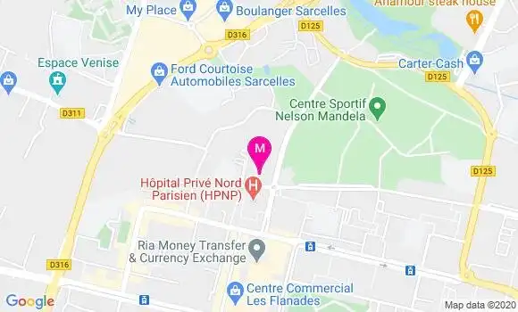 Localisation Dr Hanane Aallalou