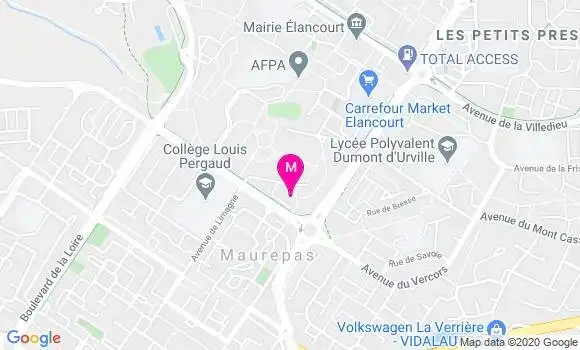 Localisation Dr Foudil Hallou