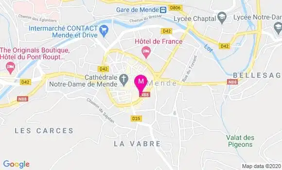Localisation Dr Denise Verjus