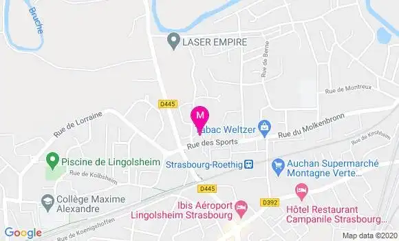 Localisation Dr Lucie Egler