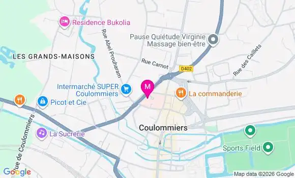 Localisation Dr Julie Fabre