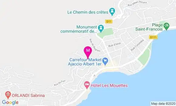 Localisation Dr Melanie Chartier