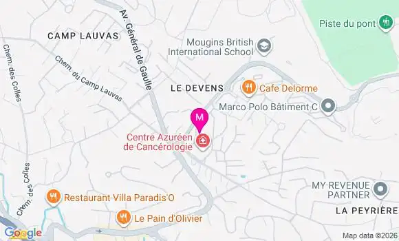 Localisation Dr Maud Gandoin