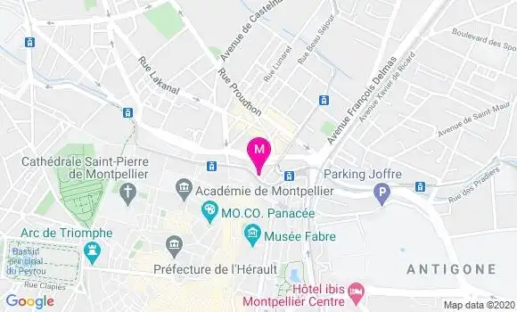 Localisation Dr Isabelle Kallert