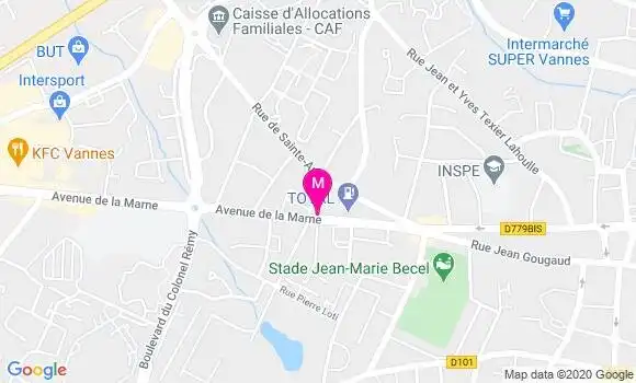 Localisation Dr Francoise Jouffe Guillevic