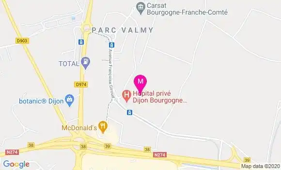 Localisation Dr Aurore Laforet