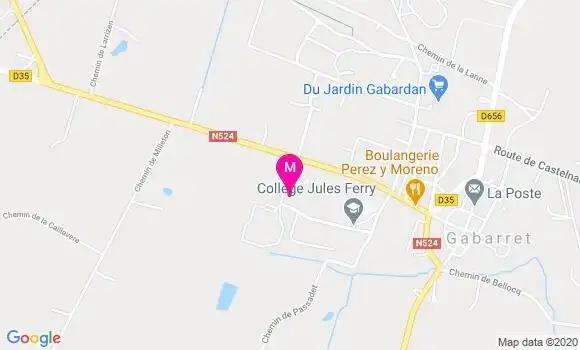 Localisation Dr Laure Ferron