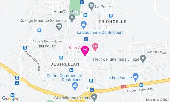Localisation Dr Magaly Thomert