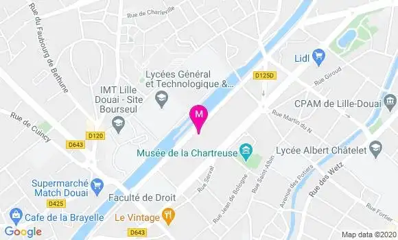 Localisation Dr Benoit Cauvin