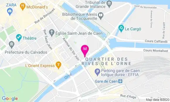 Localisation Dr Yann Martin