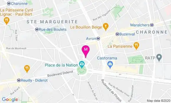 Localisation Dr Xavier Hurtes