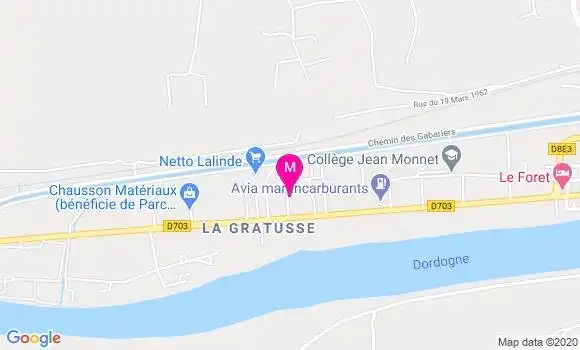 Localisation Dr Zinsou Avode
