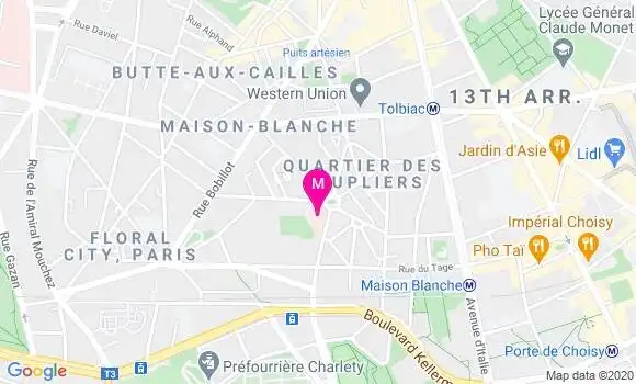 Localisation Dr Mustapha Zoubir