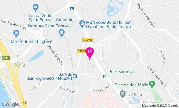 Localisation Dr Matthieu Duprez