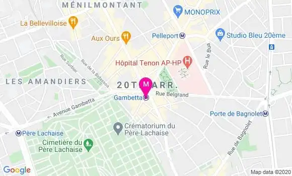 Localisation Dr Etty Laloum