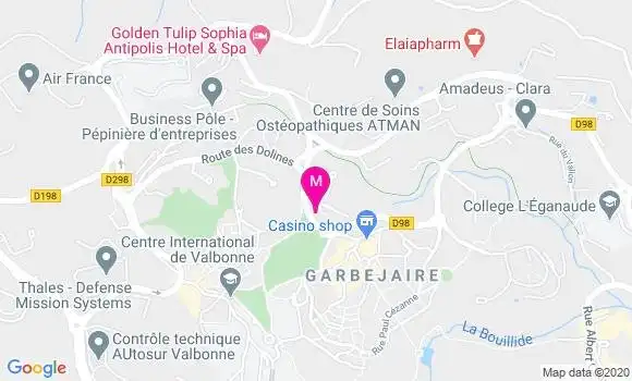 Localisation Dr Martine Langlois