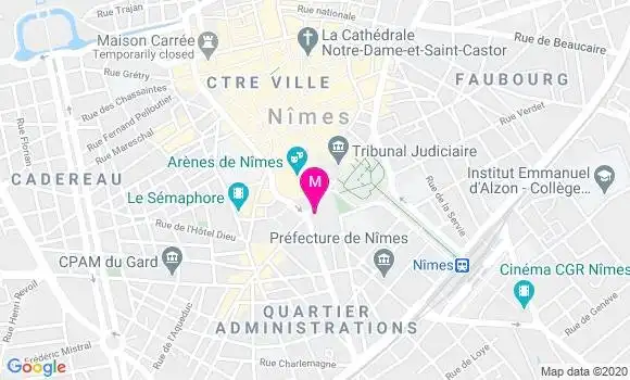 Localisation Dr Vincent Burcia