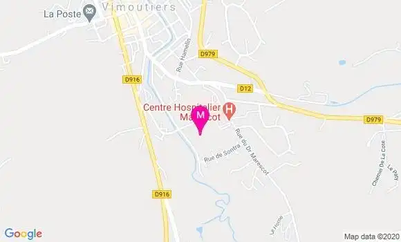 Localisation Dr Marie Agnes Tchodibia Hemo