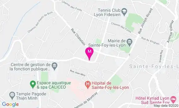 Localisation Dr Serge Arbaud