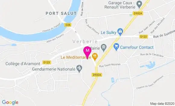 Localisation Dr Pierre Menard