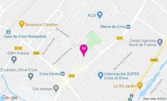 Localisation Dr Isabelle Drumare Bouvet