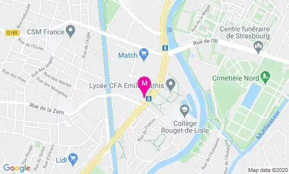 Localisation Dr Sylvie Willerval