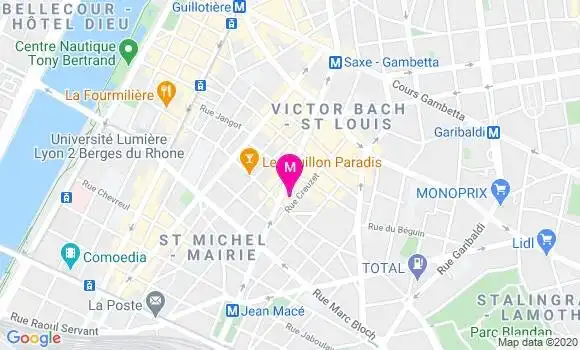 Localisation Dr Frederic Simon