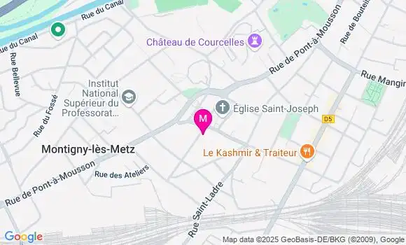 Localisation Dr Magalie Houvain