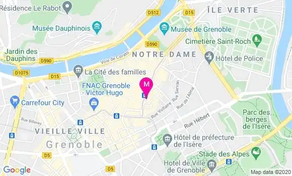 Localisation Dr Marie Olga Cros