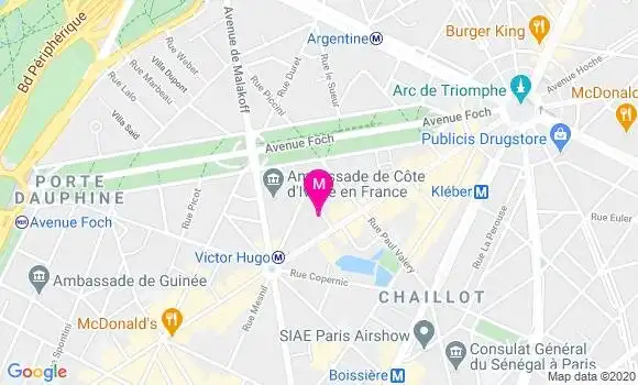 Localisation Dr Vincent D